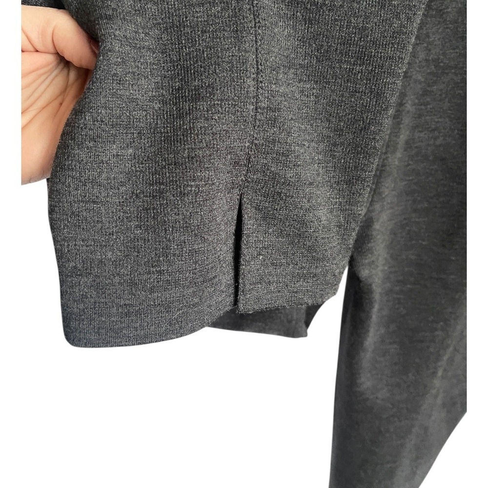 NWT St. John Women's‎ Charcoal Melange Wool Pants Size 16 - Picture 8 of 8
